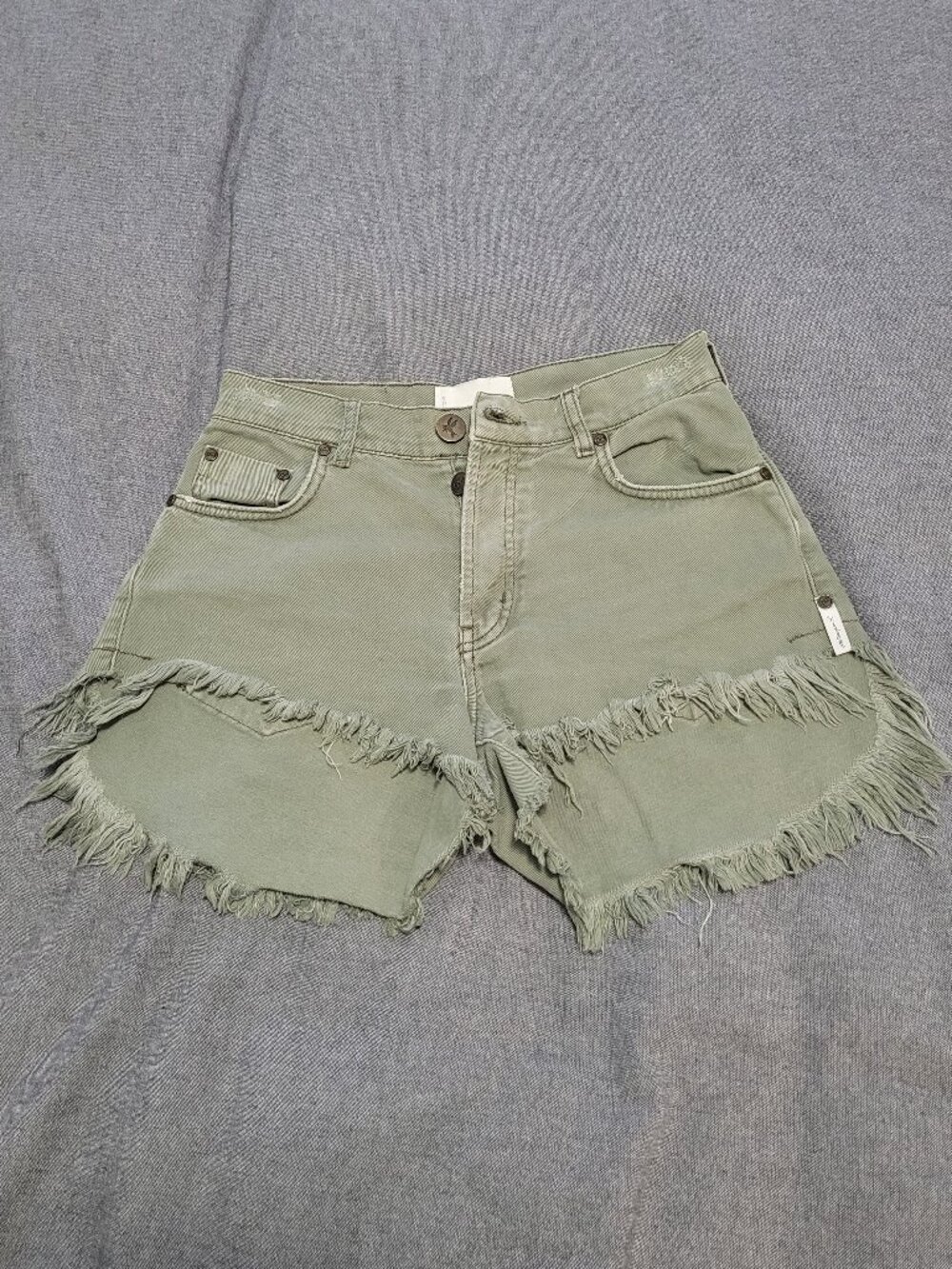 Women's OneTeaspoon Rollers Low Waist Denim Shorts